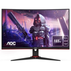 AOC  27" 1 ms 165Hz QHD  Curved Oyuncu  Monitörü